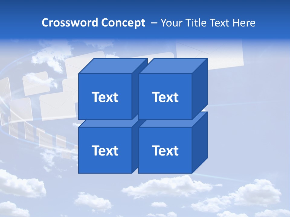 Sky Letter PowerPoint Template