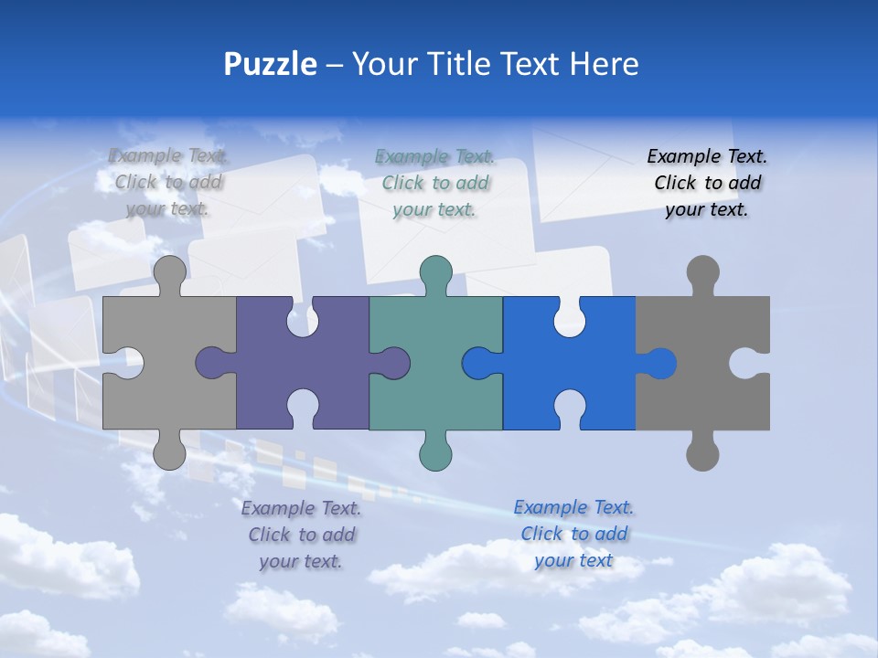 Sky Letter PowerPoint Template