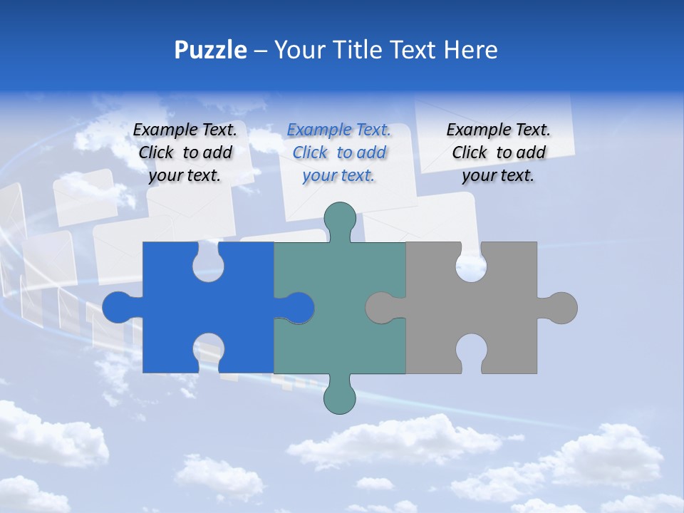 Sky Letter PowerPoint Template