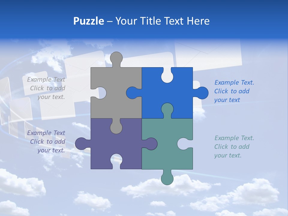 Sky Letter PowerPoint Template