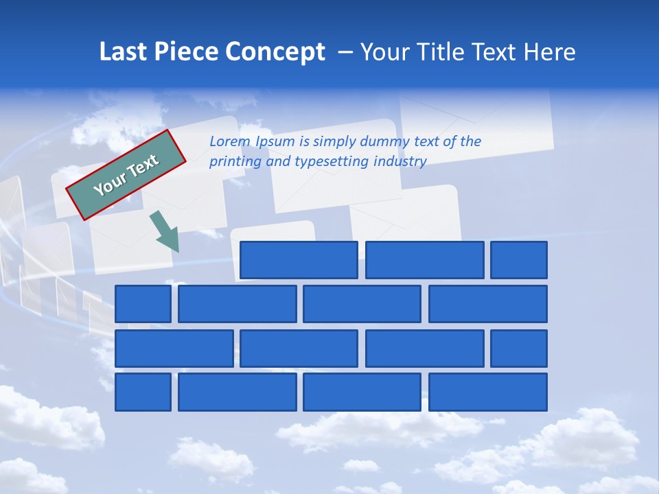 Sky Letter PowerPoint Template
