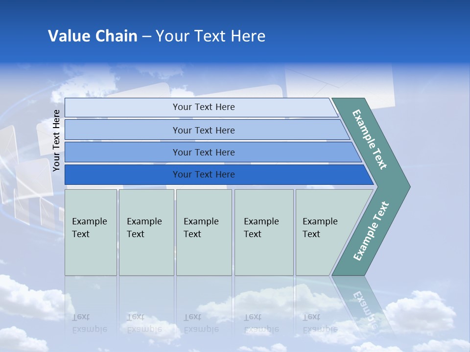 Sky Letter PowerPoint Template