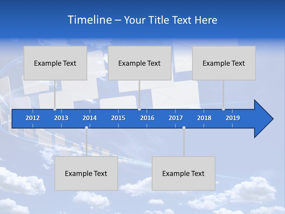 Sky Letter PowerPoint Template