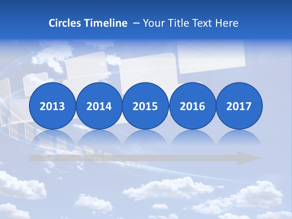 Sky Letter PowerPoint Template