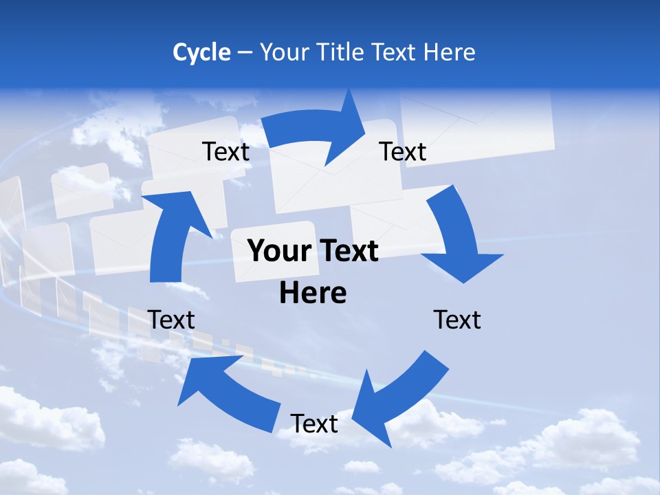 Sky Letter PowerPoint Template