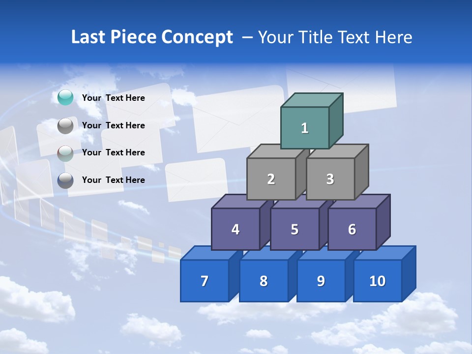 Sky Letter PowerPoint Template