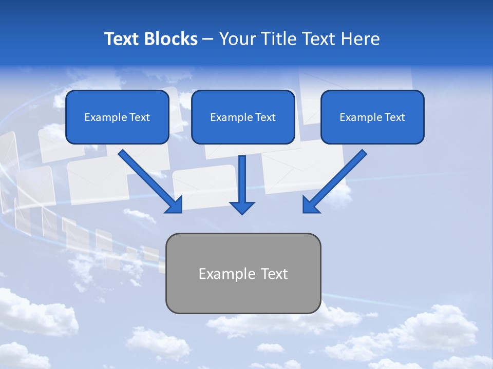 Sky Letter PowerPoint Template
