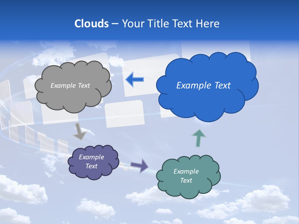 Sky Letter PowerPoint Template