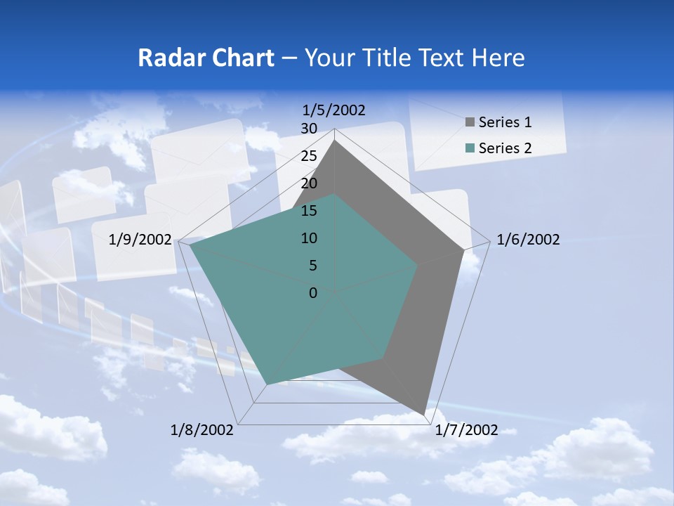 Sky Letter PowerPoint Template
