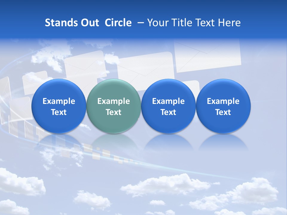 Sky Letter PowerPoint Template