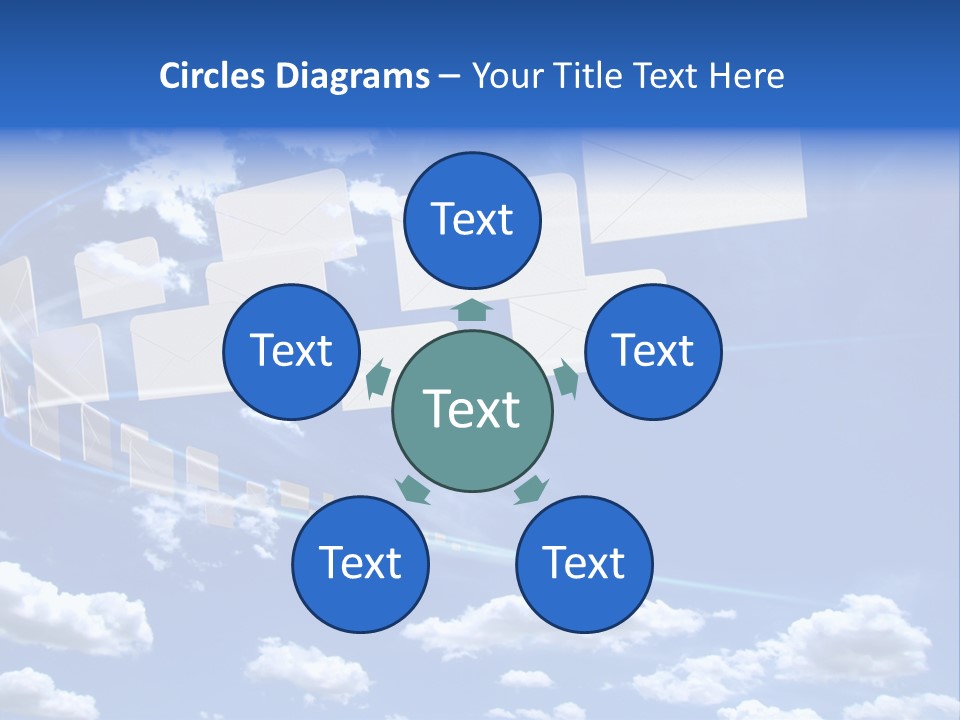 Sky Letter PowerPoint Template