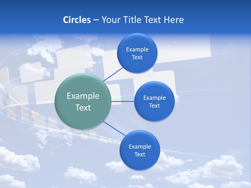 Sky Letter PowerPoint Template