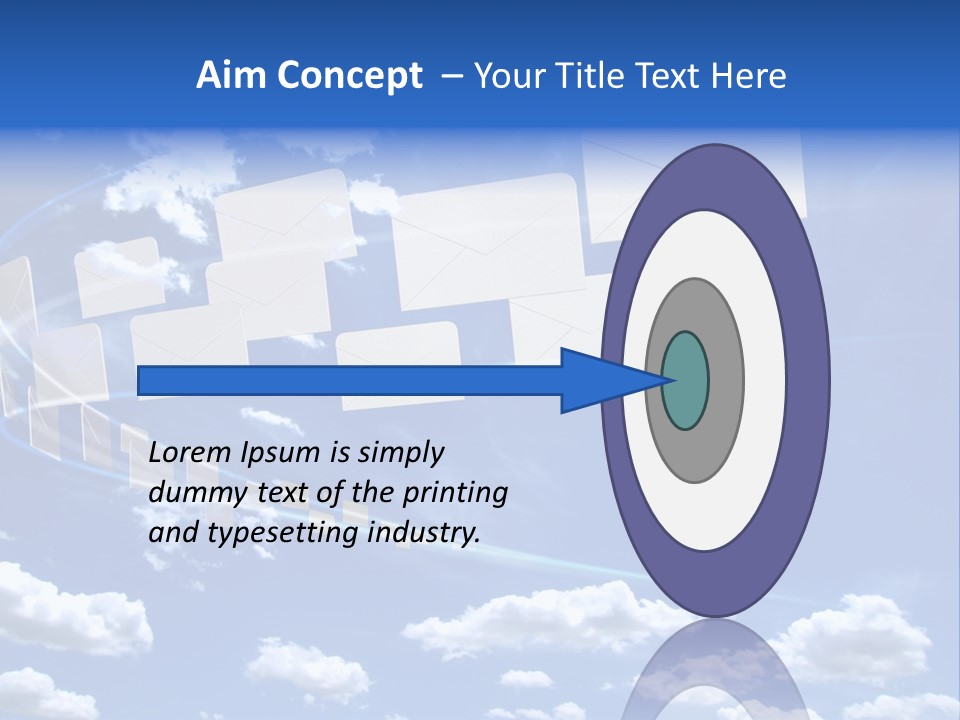 Sky Letter PowerPoint Template