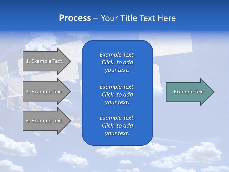 Sky Letter PowerPoint Template