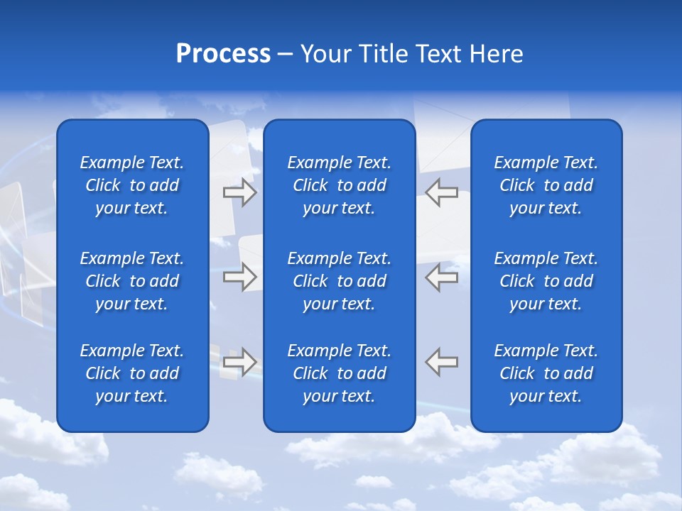 Sky Letter PowerPoint Template
