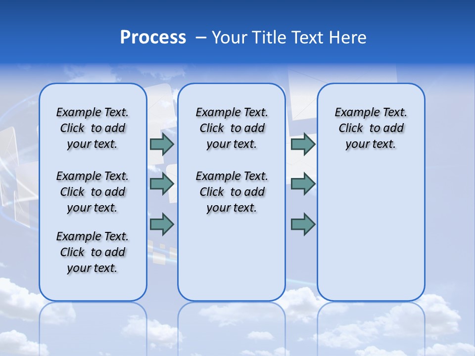 Sky Letter PowerPoint Template