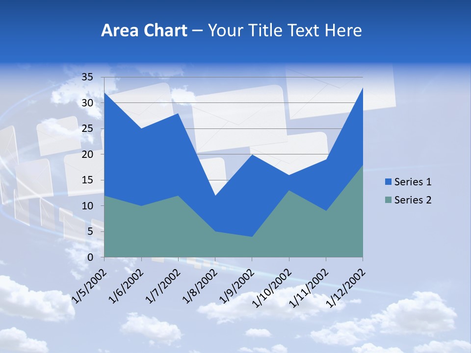 Sky Letter PowerPoint Template