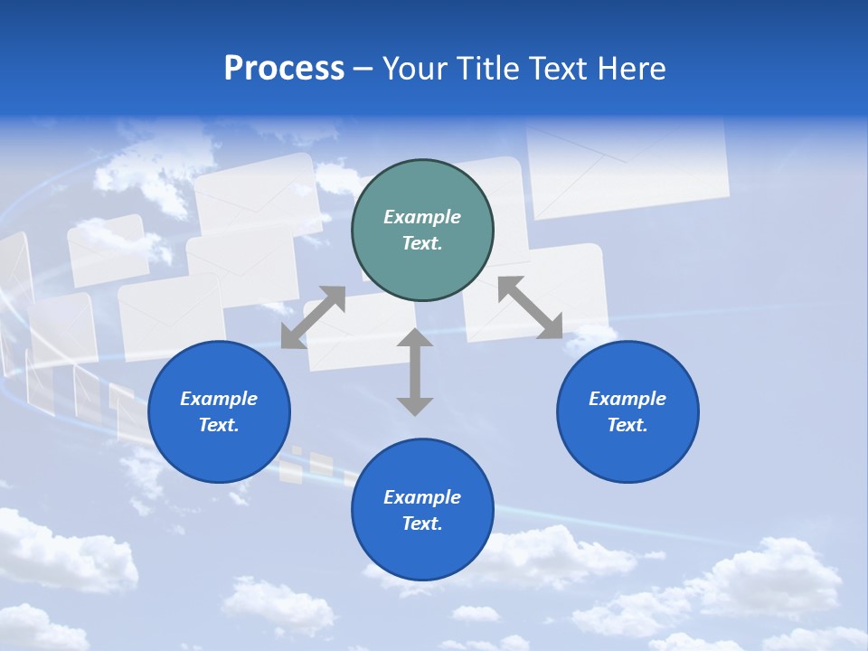 Sky Letter PowerPoint Template