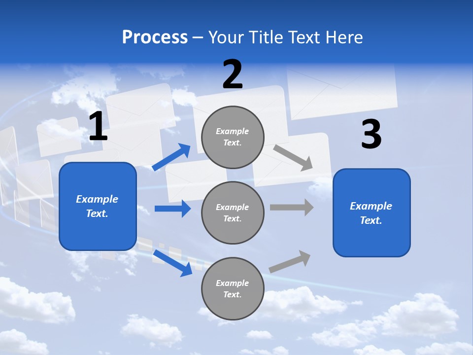 Sky Letter PowerPoint Template