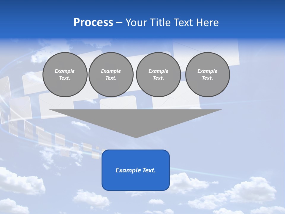 Sky Letter PowerPoint Template