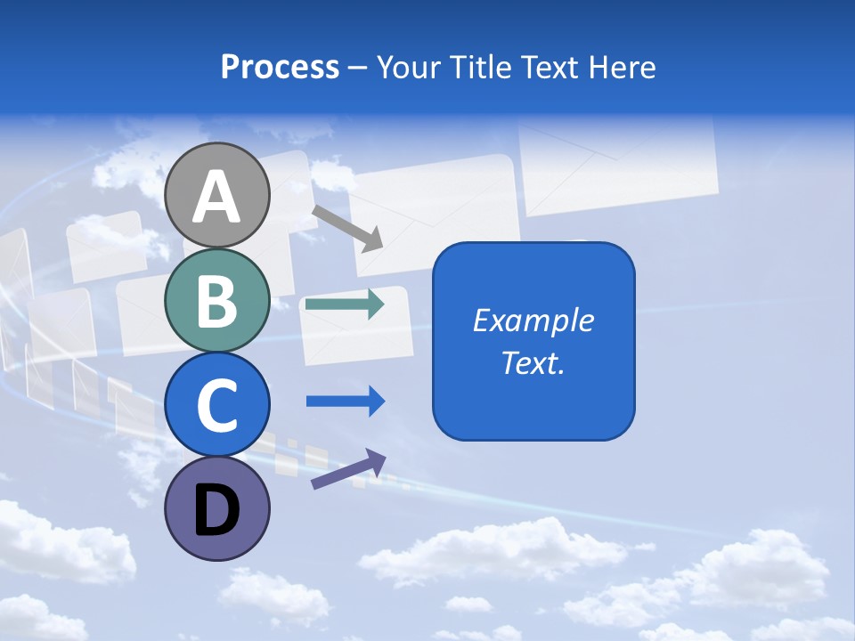 Sky Letter PowerPoint Template