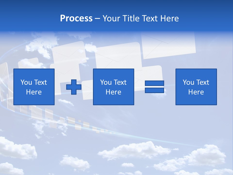 Sky Letter PowerPoint Template