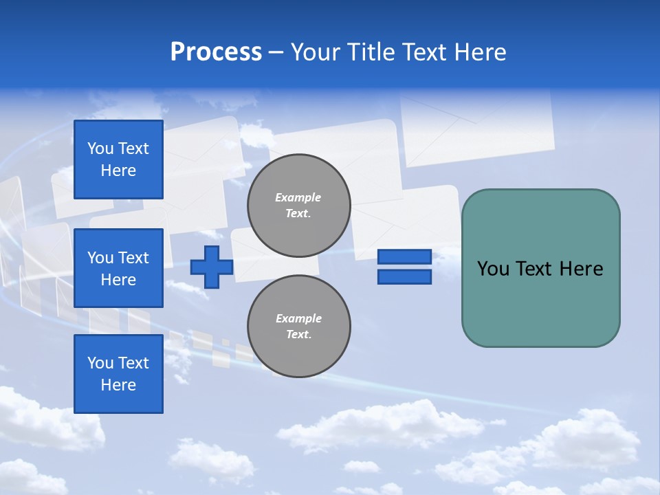 Sky Letter PowerPoint Template