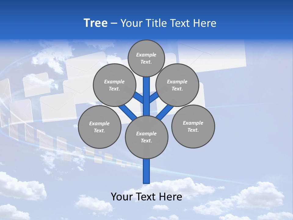 Sky Letter PowerPoint Template