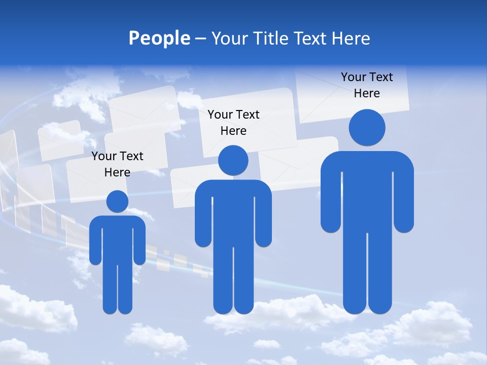 Sky Letter PowerPoint Template