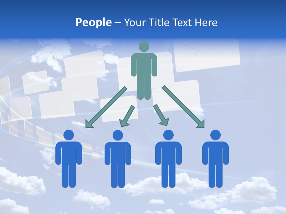 Sky Letter PowerPoint Template