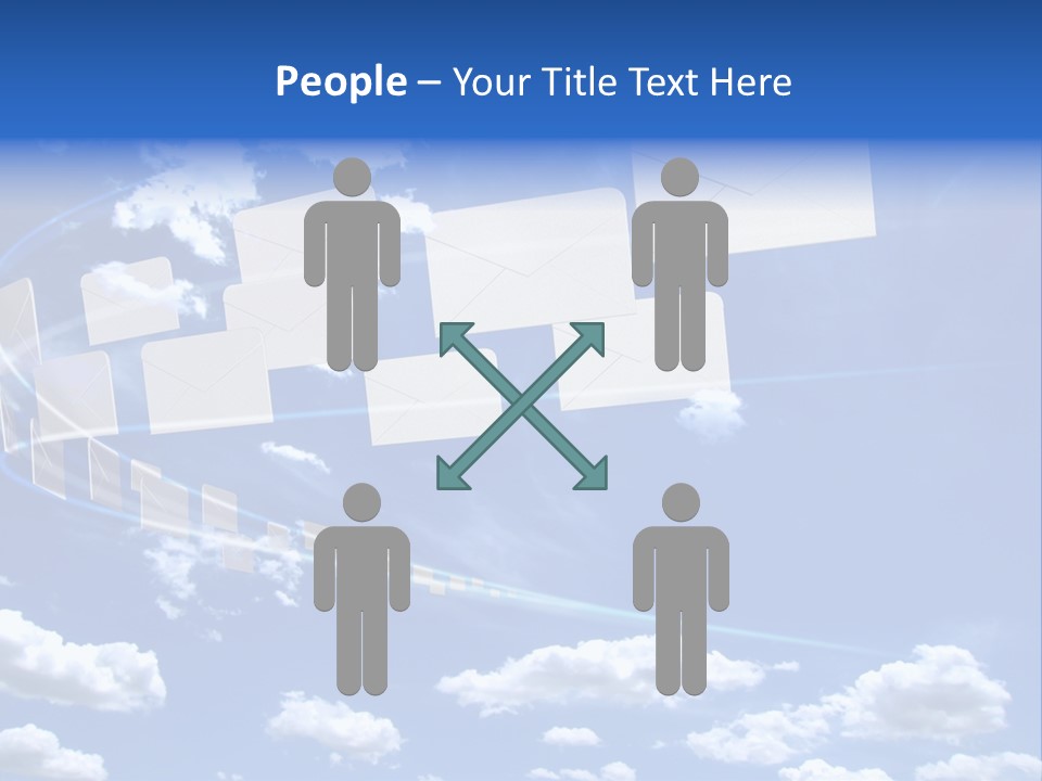 Sky Letter PowerPoint Template