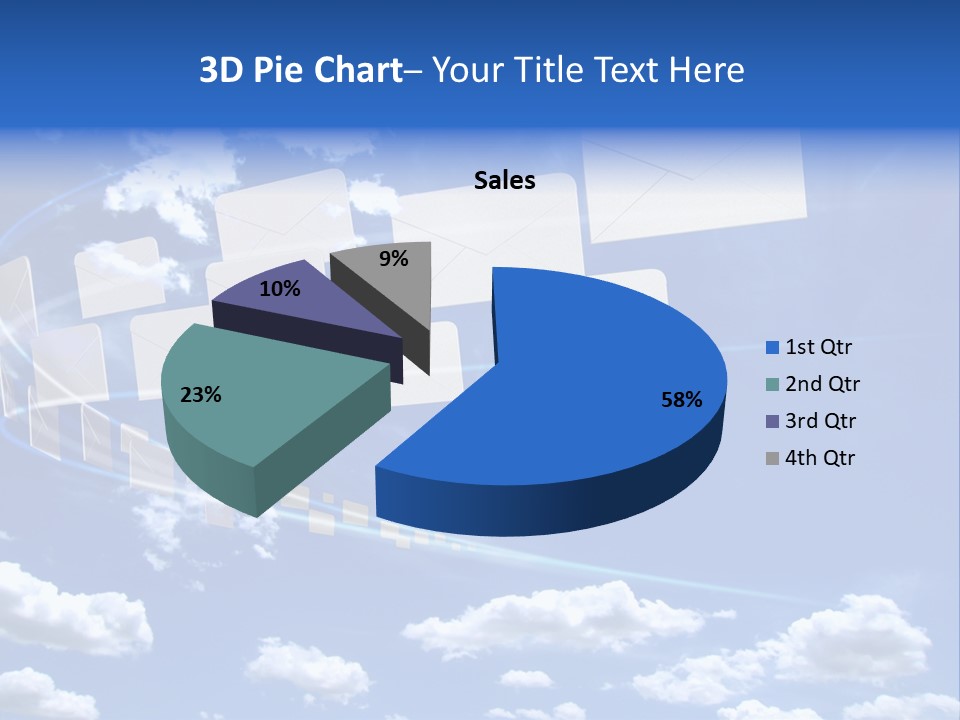 Sky Letter PowerPoint Template