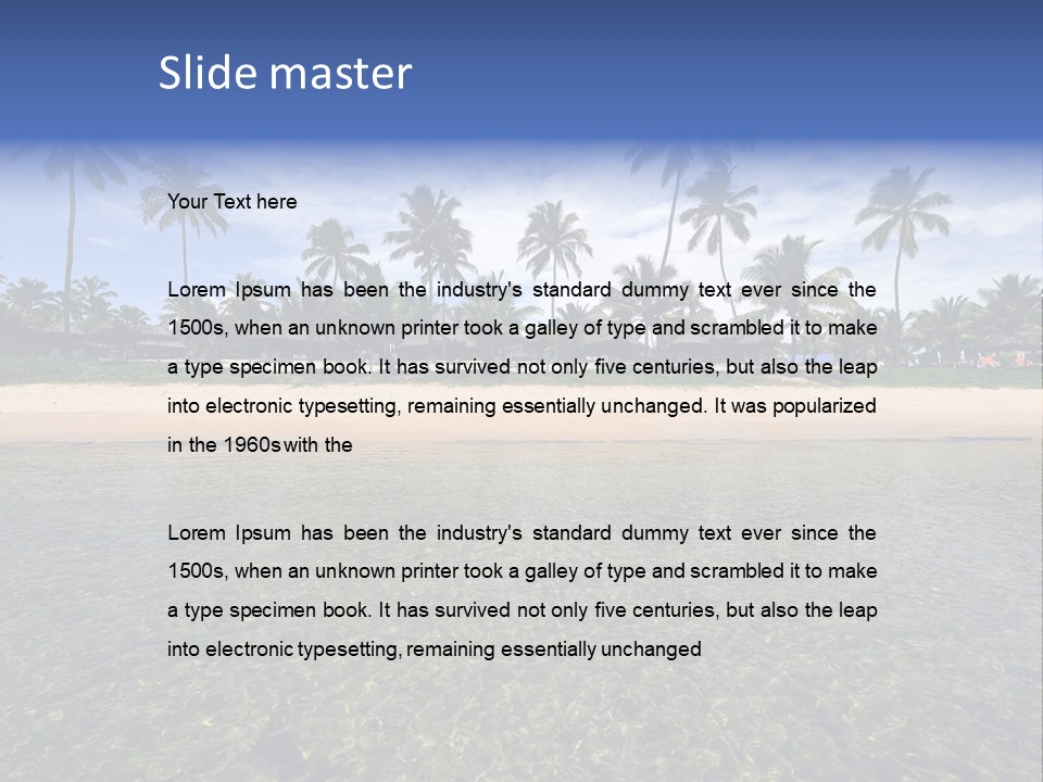 Two Workers On The Roof Of A Building Working On The Air Conditioning Unit. PowerPoint Template