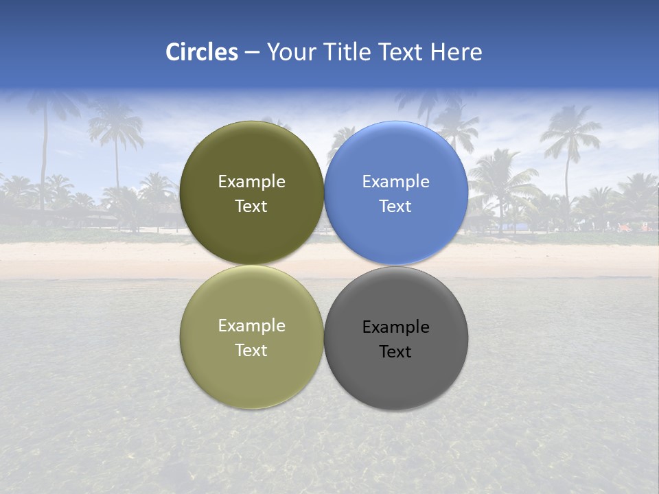 Two Workers On The Roof Of A Building Working On The Air Conditioning Unit. PowerPoint Template