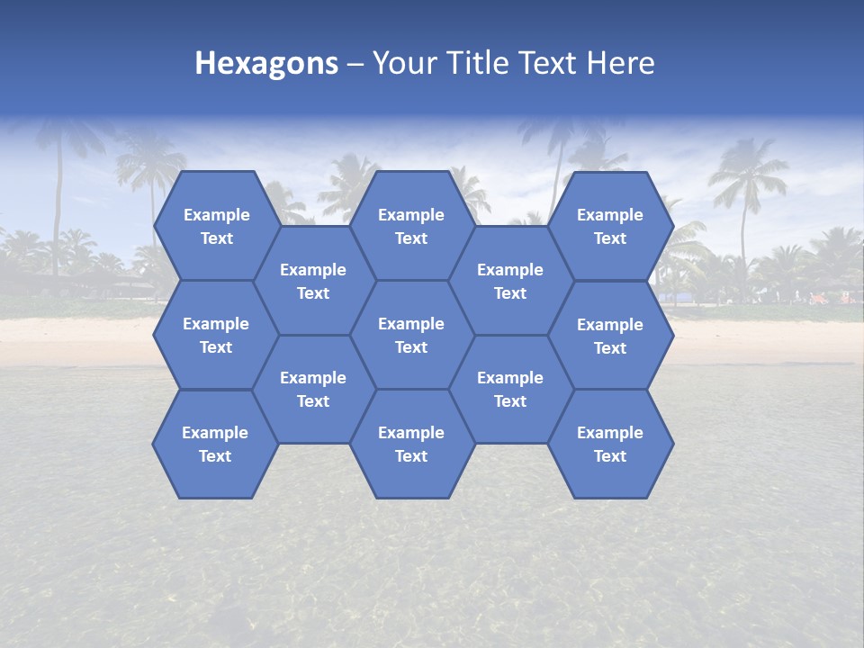 Two Workers On The Roof Of A Building Working On The Air Conditioning Unit. PowerPoint Template