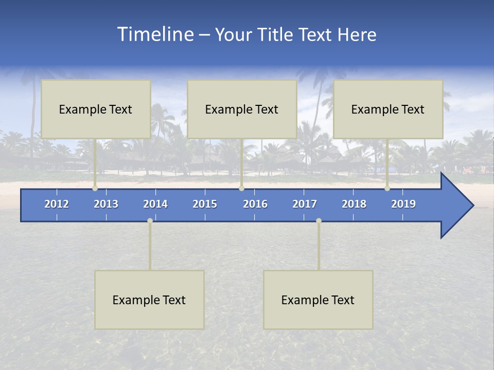 Two Workers On The Roof Of A Building Working On The Air Conditioning Unit. PowerPoint Template