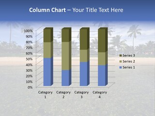 Two Workers On The Roof Of A Building Working On The Air Conditioning Unit. PowerPoint Template