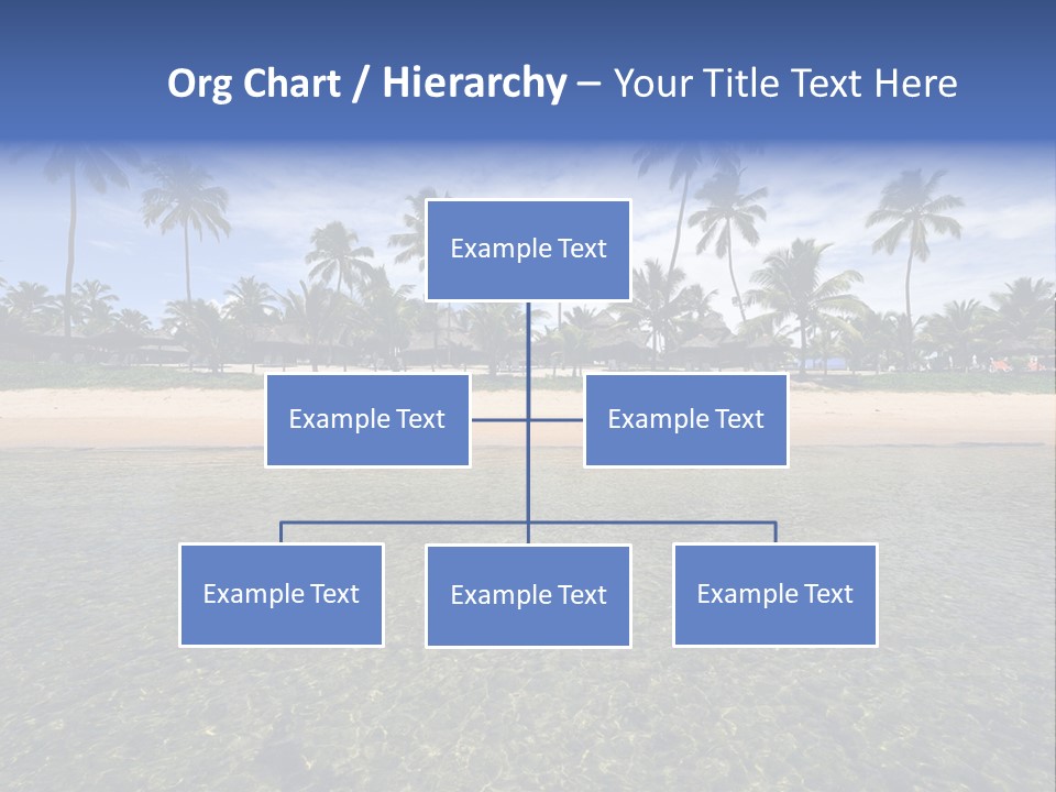 Two Workers On The Roof Of A Building Working On The Air Conditioning Unit. PowerPoint Template