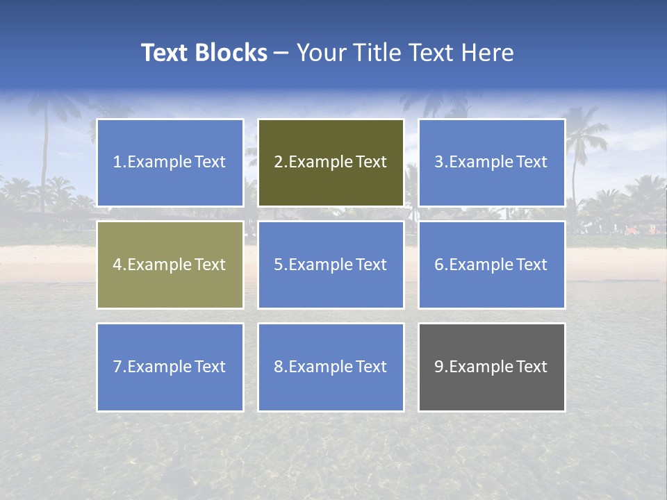 Two Workers On The Roof Of A Building Working On The Air Conditioning Unit. PowerPoint Template