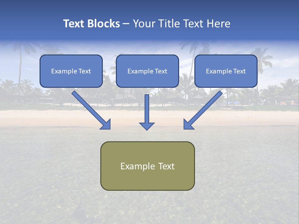 Two Workers On The Roof Of A Building Working On The Air Conditioning Unit. PowerPoint Template