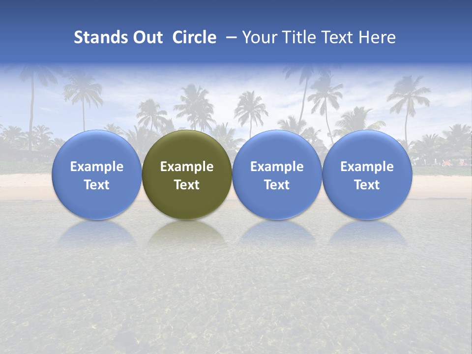 Two Workers On The Roof Of A Building Working On The Air Conditioning Unit. PowerPoint Template