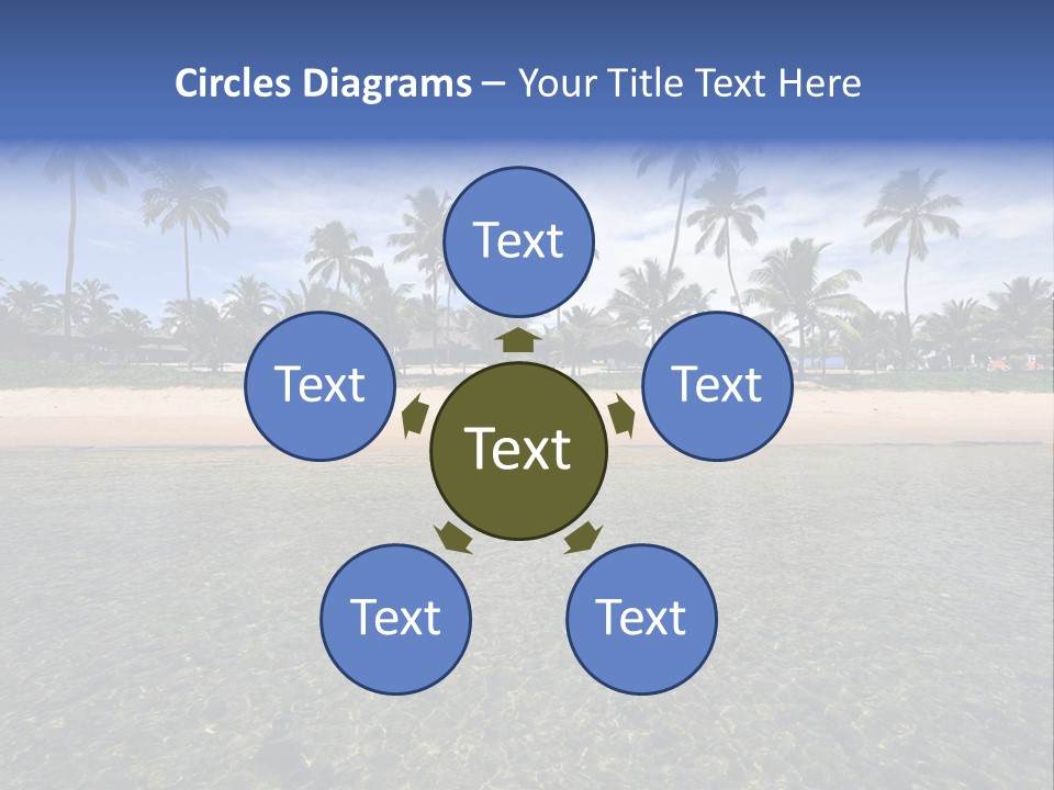 Two Workers On The Roof Of A Building Working On The Air Conditioning Unit. PowerPoint Template