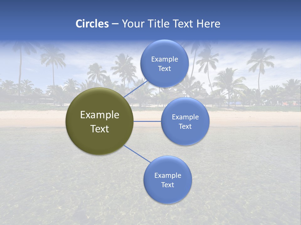 Two Workers On The Roof Of A Building Working On The Air Conditioning Unit. PowerPoint Template