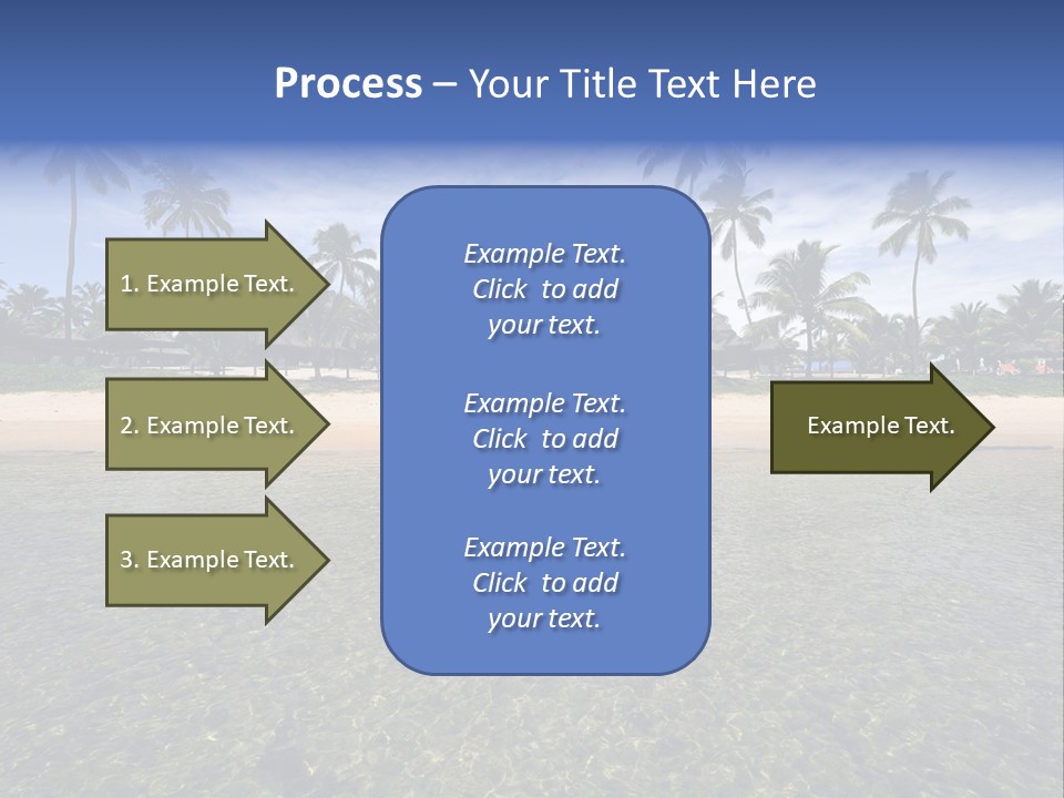 Two Workers On The Roof Of A Building Working On The Air Conditioning Unit. PowerPoint Template