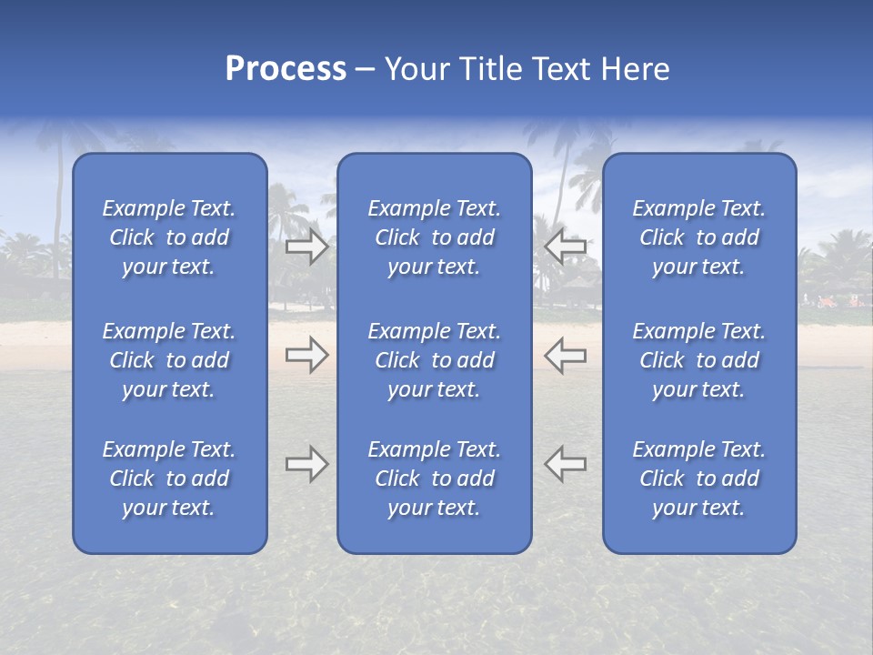 Two Workers On The Roof Of A Building Working On The Air Conditioning Unit. PowerPoint Template