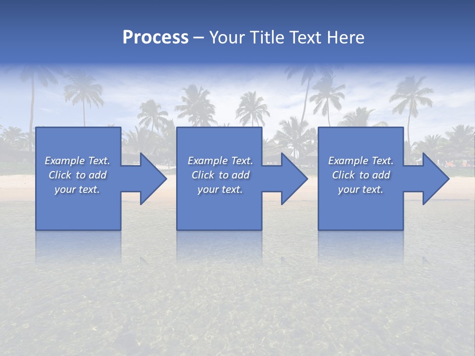 Two Workers On The Roof Of A Building Working On The Air Conditioning Unit. PowerPoint Template