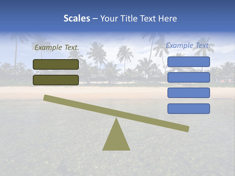 Two Workers On The Roof Of A Building Working On The Air Conditioning Unit. PowerPoint Template