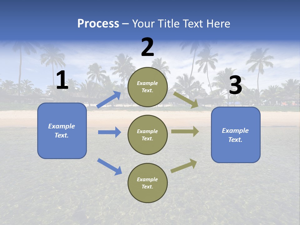 Two Workers On The Roof Of A Building Working On The Air Conditioning Unit. PowerPoint Template