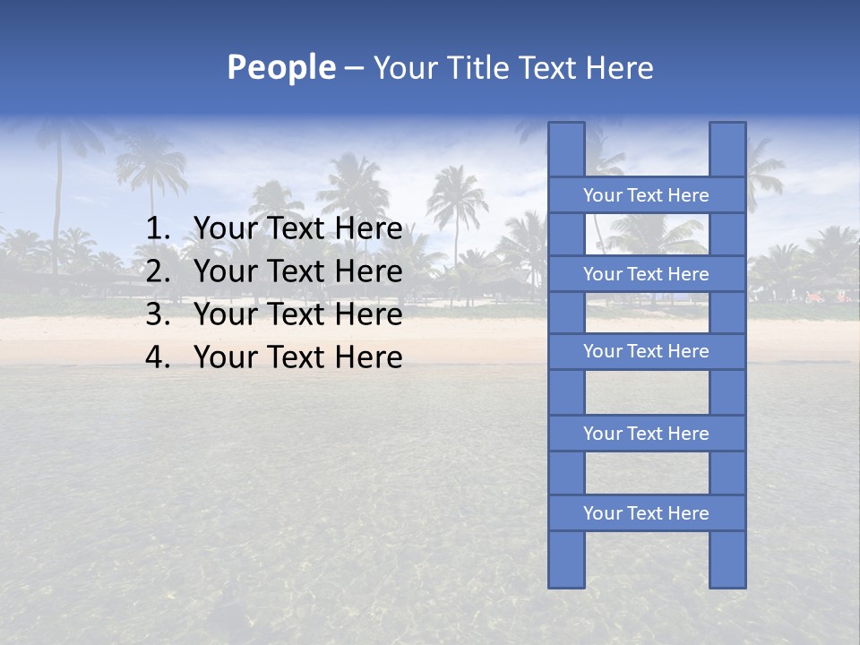 Two Workers On The Roof Of A Building Working On The Air Conditioning Unit. PowerPoint Template