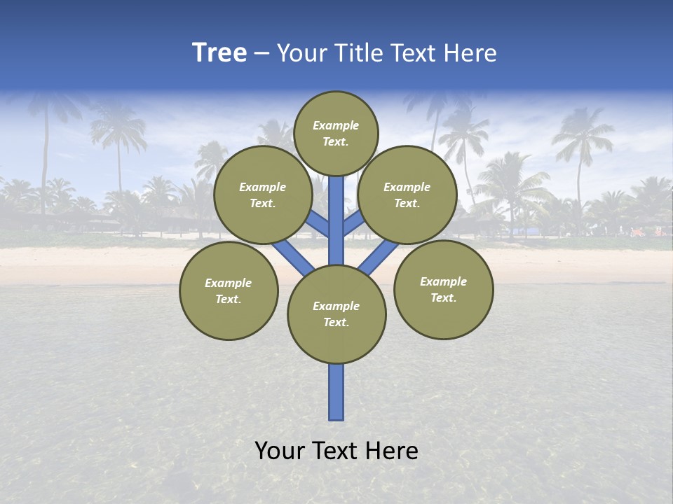 Two Workers On The Roof Of A Building Working On The Air Conditioning Unit. PowerPoint Template